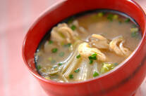 マイタケのみそ汁