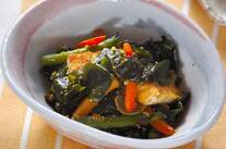 ワカメの炒め物