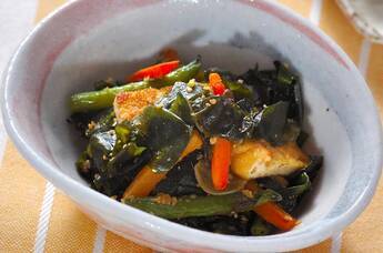 ワカメの炒め物