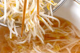 モヤシのスープの作り方1