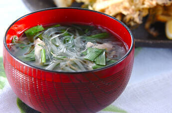モヤシのスープ