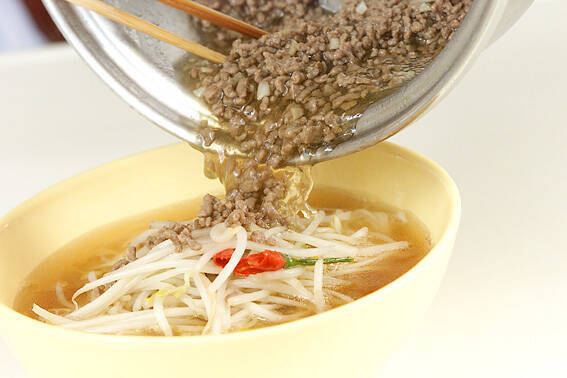 アジアン・にゅう麺の作り方の手順3