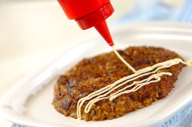 カレーお好み焼き風の作り方の手順3