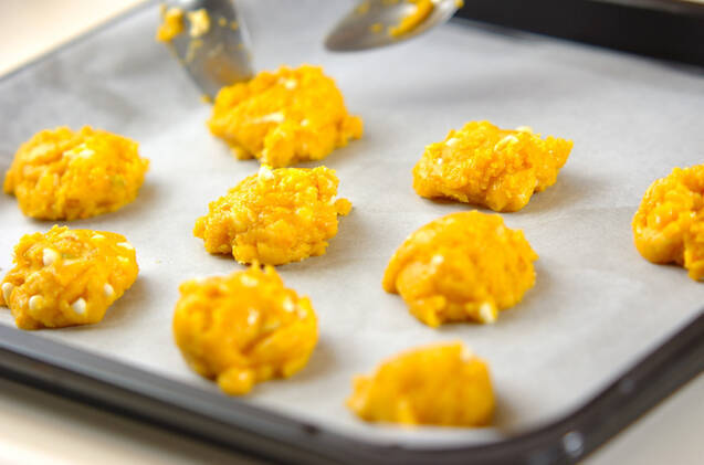 パンプキンチョコクッキーの作り方の手順7