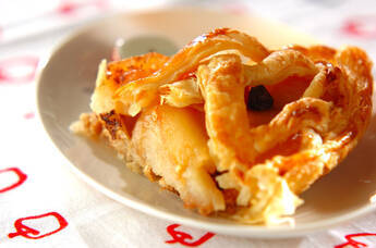 たっぷりアップルパイ