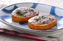 長芋のステーキ