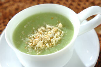 エンドウ豆のグリーンポタージュ