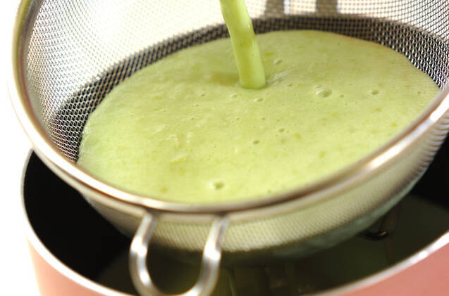 エンドウ豆のグリーンポタージュの作り方の手順5
