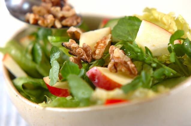 クレソンのサラダの作り方の手順7