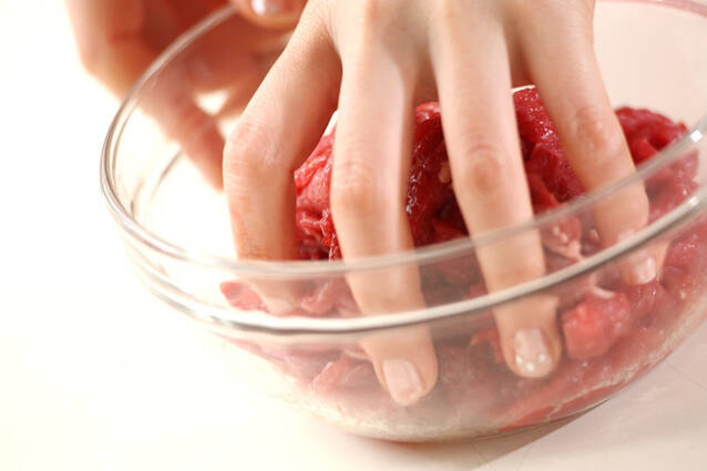 さっぱり牛丼の作り方の手順1