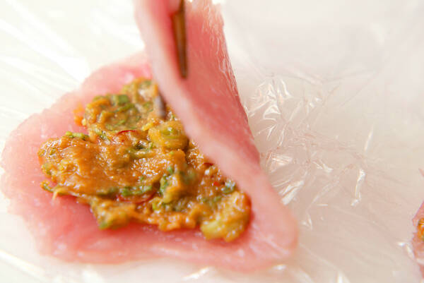 ネギみそカツの作り方の手順1