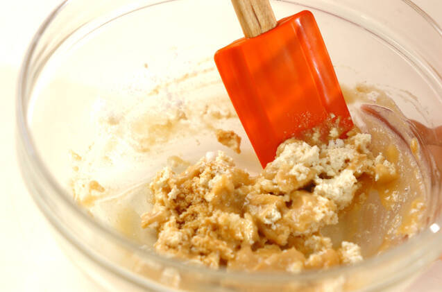 ホウレン草とヒジキの白和え風の作り方の手順6