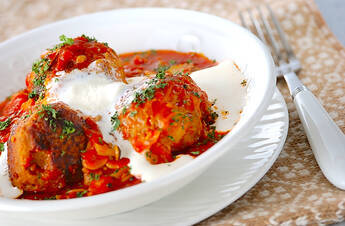 煮込みハンバーグ