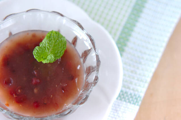 アンズ入り小豆カン　