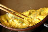 ナメタケ入り卵焼きの作り方の手順2