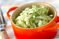 キャベツのからし酢和え