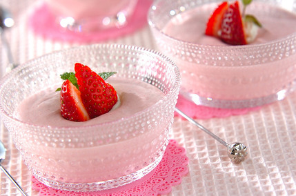 イチゴのムース