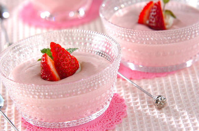 イチゴのムース