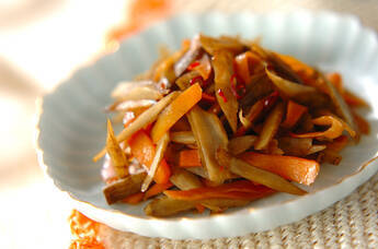 きんぴらゴボウ