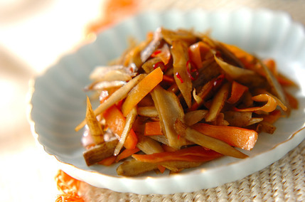 きんぴらゴボウ