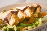 鶏むね肉のみそ炒め