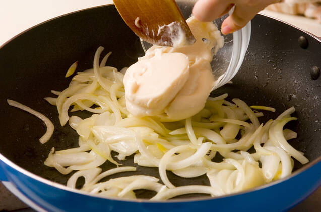 アンチョビクリームスパの作り方の手順3