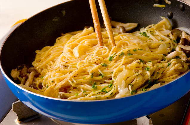 アンチョビクリームスパの作り方の手順5