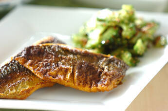 アジのカレーソテー