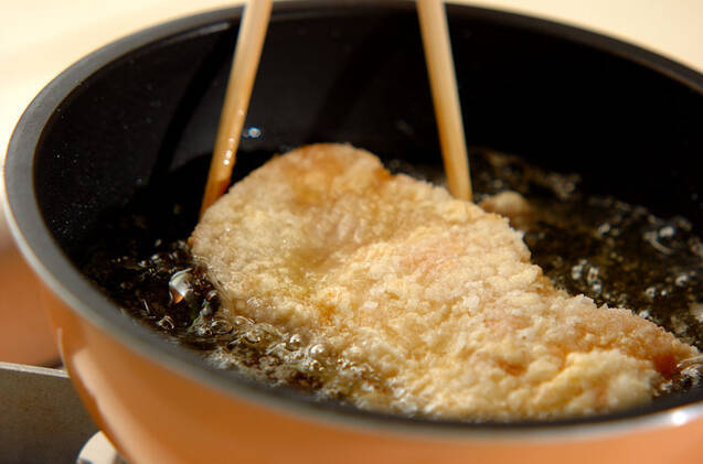 揚げ鶏のレモンソースの作り方の手順8