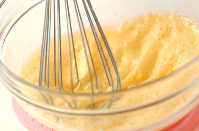 きな粉パンケーキの作り方の手順2