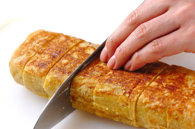 サツマイモ入り卵焼きの作り方の手順6