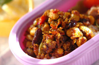 ビーンズキーマカレー