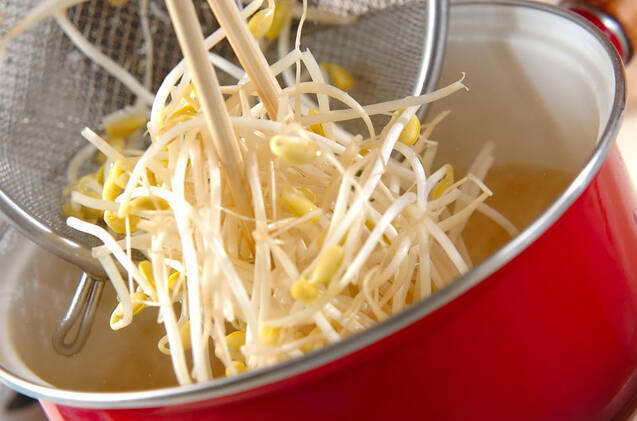 豆モヤシのスープの作り方の手順4