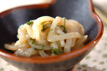 イカのワサビ和え