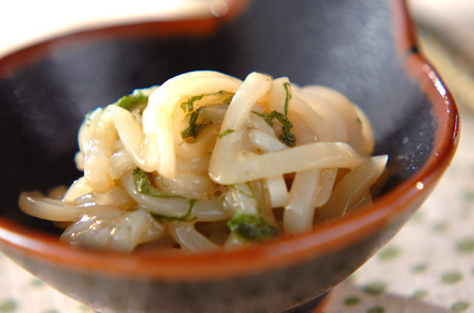 イカのワサビ和え