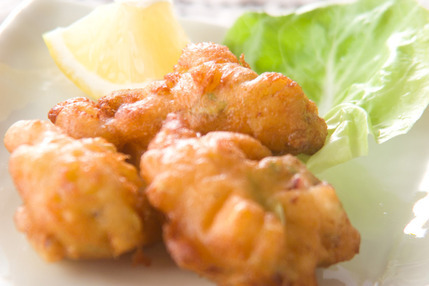 ピリッとタコ揚げ