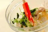 ミツバとささ身の酢みそ和えの作り方3
