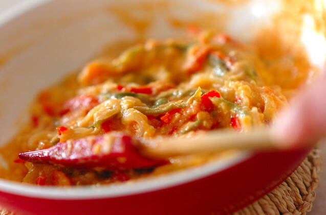 ピペラド風　野菜の煮込みの作り方の手順4