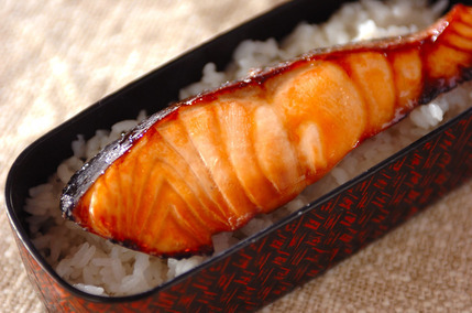 ユズ風味の焼き鮭