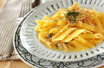 ペンネのカルボナーラ