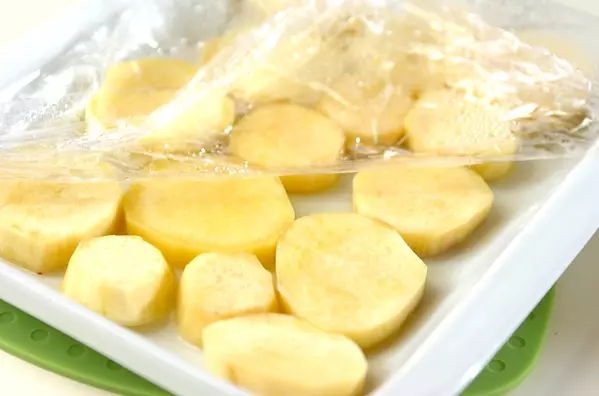 カップスイートポテトの下準備1