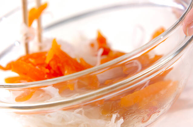 干し柿なますの作り方の手順4