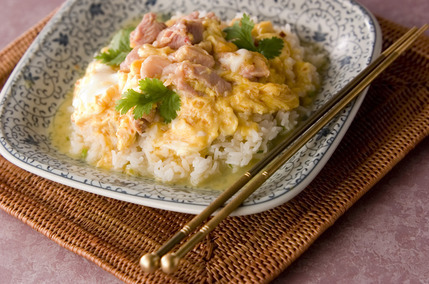 エスニック親子丼