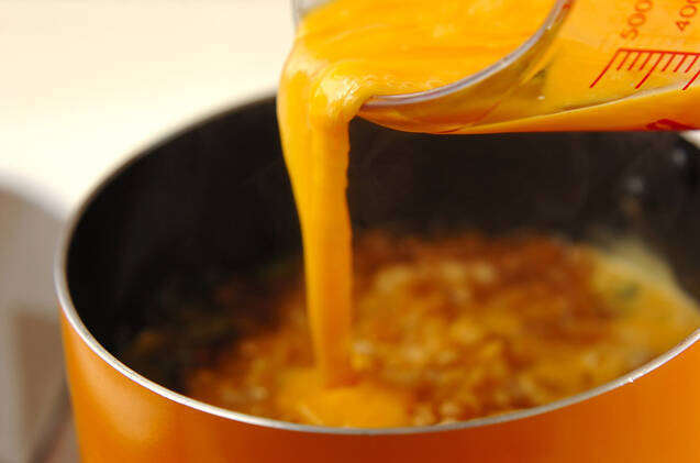 シラス天とじ丼の作り方の手順3