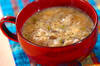 ささ身のトロミ酢スープの作り方の手順