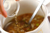 ささ身のトロミ酢スープの作り方2