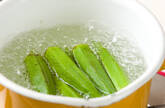 オクラ汁の作り方1