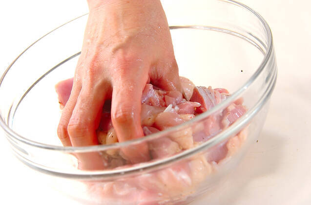 チキンカツの作り方の手順1