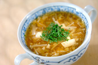 ささ身のスープ