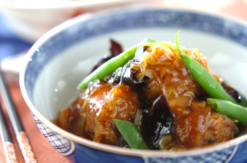 ポーク肉団子のしょうゆ煮